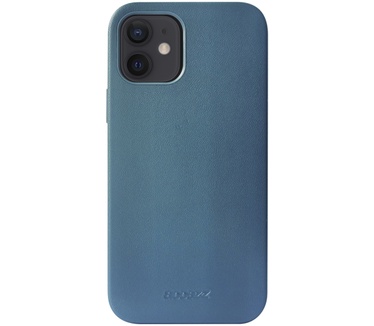Accezz Leather Backcover met MagSafe iPhone 12 Mini - Donkerblauw (iPhone 12 Mini) Blauw