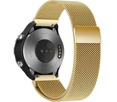 Just in Case Milanees armband voor Huawei Watch 2 Classic Goud