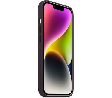 Apple Silicone Back Cover voor iPhone 14 (6.1") - Vlierbes Paars