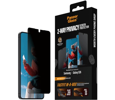 PanzerGlass PanzerGlass® 2-Way Privacy Screen Protector Samsung Galaxy S26 | Ultra-Wide Fit w. FASTFIT IN-A-BOX