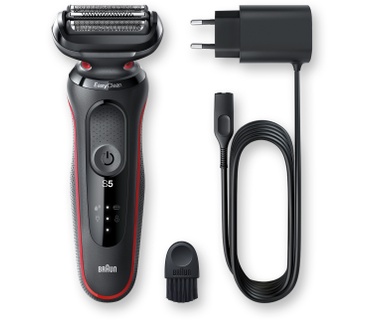 Braun Series 5 50-R1000s Elektrisch Scheerapparaat, Rood
