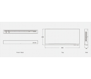 LevelOne 10-Port Fast Ethernet PoE Industrial Switch, 802.3at/af PoE, 2 x Gigabit SFP/RJ45 Combo, 8 PoE Outputs, -40°C to 75°C, 240W