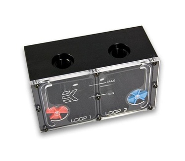 EKWaterBlocks EK-BAY Spin RES DUAL Loop - Black Acetal