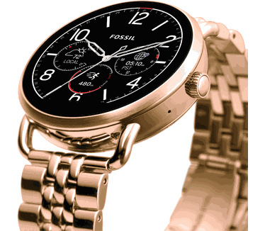 Fossil Q Wander Rosé Goud (Zilver)