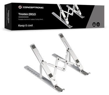 Conceptronic ERGO Foldable Aluminum Laptop