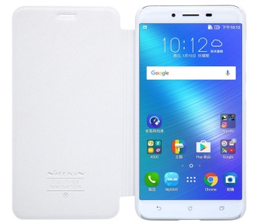 Nillkin New Sparkle Book Case voor Asus Zenfone 3 Max 5.5" - Wit Wit