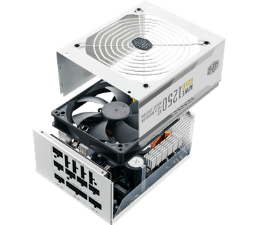 Cooler Master MWE Gold 1250 V2 ATX 3.1, White Edition