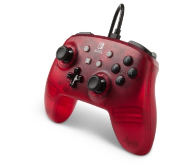 BDA Wired Controller Red Frost Rood