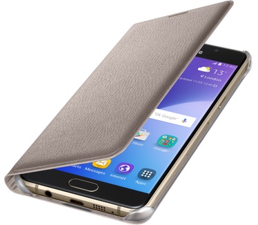 Samsung Galaxy A5 (2016) Flip Wallet (Galaxy A5) Goud