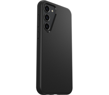 Otterbox OtterBox Symmetry-hoesje voor Galaxy S23+ , schokbestendig, valbestendig, dunne beschermende hoes, 3x getest volgens militaire standaard, Antimicrobieel, Zwart, Geen retailverpakking
