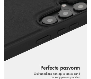 Accezz Edge Backcover met MagSafe voor de Samsung Galaxy S25 - Zwart