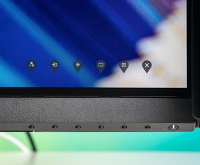 Dell UltraSharp UP2720Q - Knoppen voor de osd