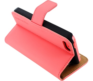 Mobiparts Premium Wallet Case Apple iPhone 5C Roze