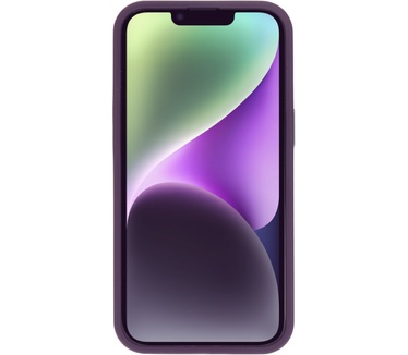 Mobiparts Hardcover Apple iPhone 14/13 Satin Purple (Magsafe Compatible)