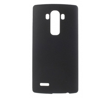 Kees Zand-textuur Hardcover Hoesje LG G4 - Zwart
