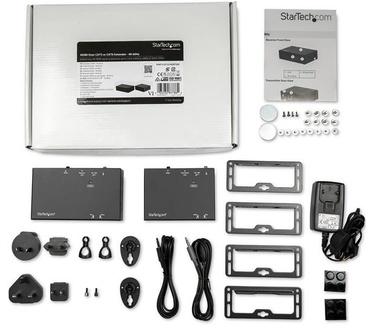 Startech.com HDMI over Cat6 Ethernet extender Power Over Cable tot 70 m