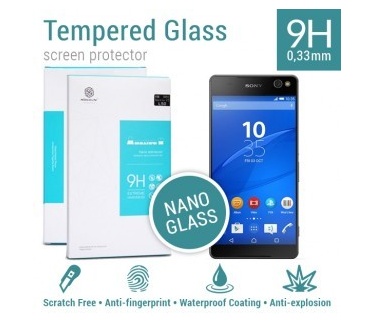 Nillkin Screenprotector Tempered Glass Sony Xperia C5 Ultra - 9H Nano