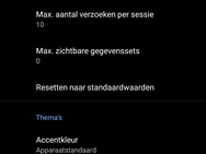 Android Q - kleuraccent