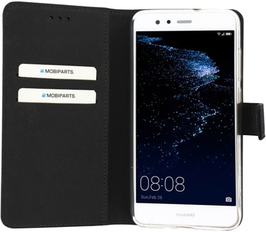 Mobiparts Premium Wallet TPU Case Huawei P10 Lite Black