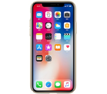 Nillkin Air Hard Case voor Apple iPhone X (5.8") - Goud  Goud
