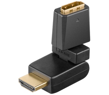 Wentronic HDMI F/M 360° SB