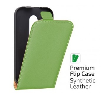 qMust Elegant flip case Apple iPhone 5se - Green