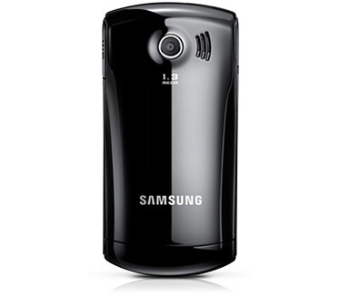 Samsung E2550 Monte Slider Zwart