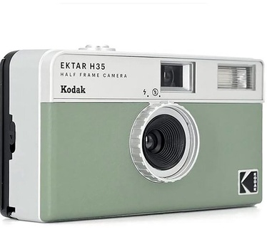 Kodak EKTAR H35 Half Frame Camera Groen