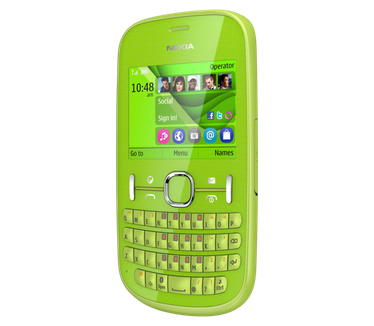 Nokia Asha 201 Groen