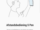 S Pen functies