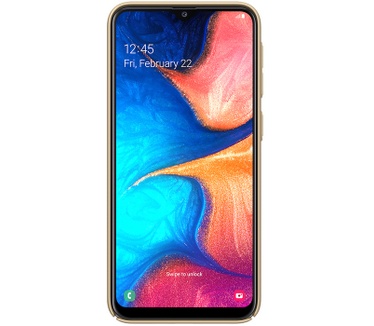 Nillkin Frosted Shield Hard Case - Samsung Galaxy A20e - Goud  Goud