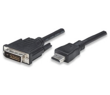 Techly Video Cable HDMI to DVI-D M / M 3m ICOC HDMI-D-030 Zwart