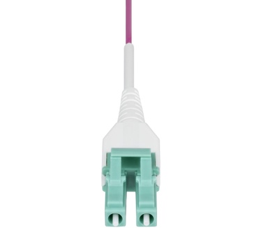 Startech.com 50m LC naar LC (UPC) OM4 Multimode Glasvezel Netwerkkabel, Erika Violet, 50/125µm, 40G/100G, LOMMF/VCSEL, Uniboot Connector Kabel, OFNR OFNR Riser Rated