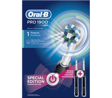 Oral-B Pro 1900 + Bonus Handle Black