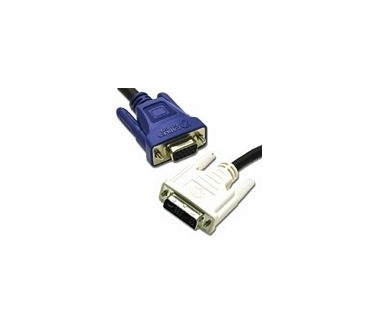 CablesToGo 2m DVI-A M / HD15 M Cable