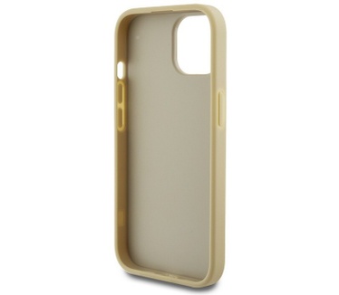Guess 4G Glitter Back Case - Apple iPhone 15 Plus (6.7") - Goud Goud