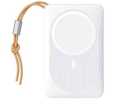 VEGER powerbank 10000 mAh with wireless charging compatible with MagSafe PD QC3.0 2A 20W MagOn (VP1151 / W1151) white