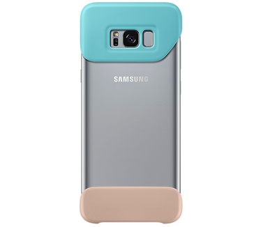 Samsung Galaxy S8 Plus 2Piece Cover - Groen/Roze