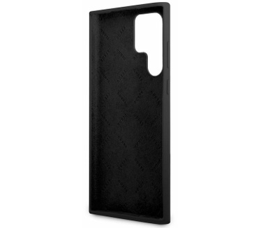 Guess Silicone Back Case Samsung Galaxy S23 Ultra (S918) - Zwart Zwart
