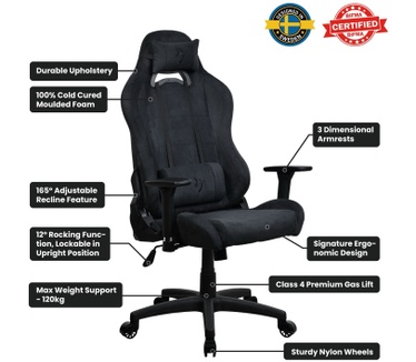Arozzi Torretta SuperSoft -Pure Black