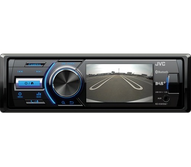 JVC KD-X561DBT 1DIN Mechless autoradio met 3" TFT kleurenscherm met DAB+ radio ontvanger.
