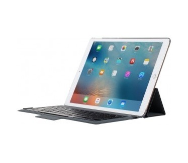 Rock Bluetooth Keyboard Slim Leather Apple iPad Pro Case - Black