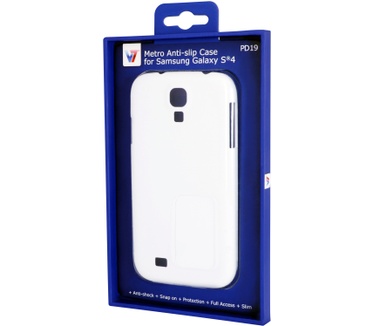 V7 V7 Metro Anti-Slip Case for GALAXY S4 White
