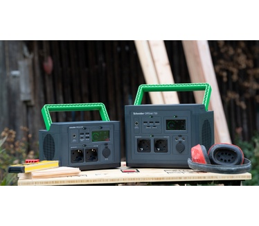 APC SE OffGrid Portable Power Station 500 - Li-Ion accu, LCD, 2x stopcontact, 3x USB-A, 2x USB-C, 3x 12V, draadloze lader