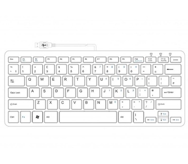 R-Go Tools Compact (Qwerty UK) Wit