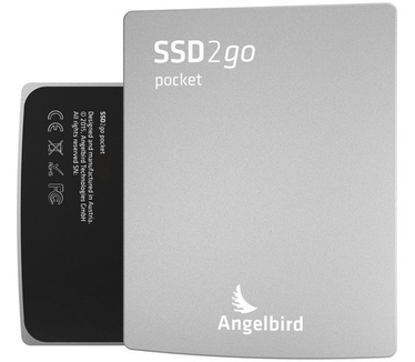 Angelbird SSD2go pocket 512GB Zilver