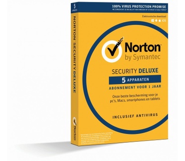 Symantec Norton SECURITY DELUXE 3.0 NL 1 USER 5 D