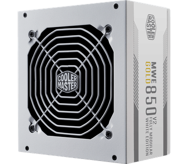Cooler Master MWE Gold 850 V2 ATX 3.1, White Edition