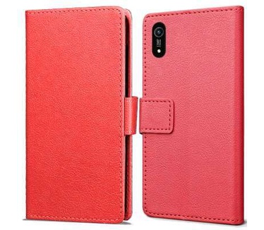qMust Huawei Y6 2019 Wallet Hoesje Rood