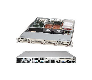 Supermicro SuperChassis 813TQ-520B (Black)